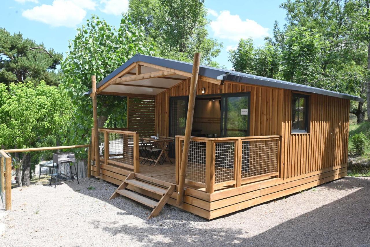 Bungalows Del Camping Pedraforca Saldés Dış mekan fotoğraf