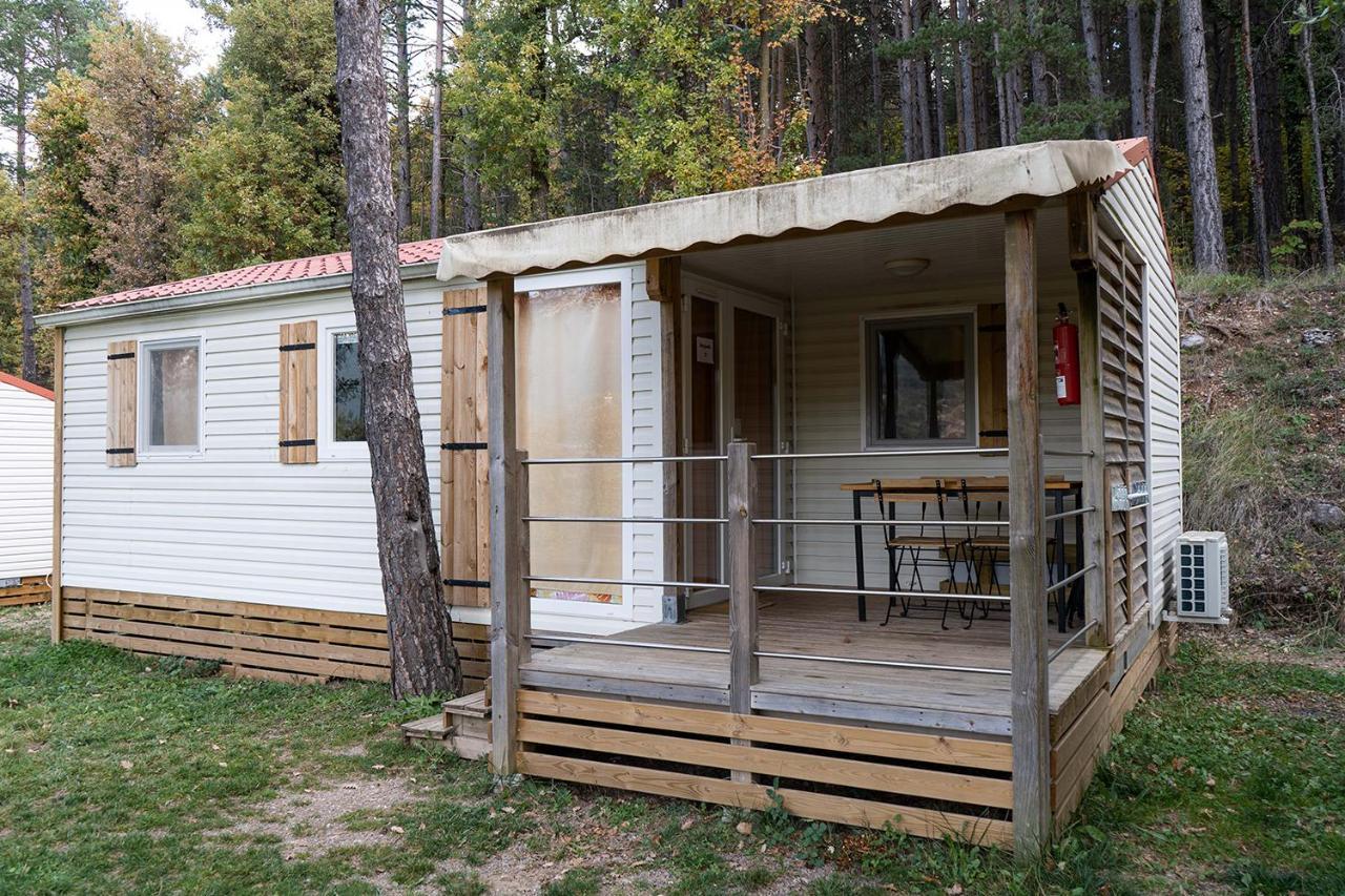 Bungalows Del Camping Pedraforca Saldés Dış mekan fotoğraf