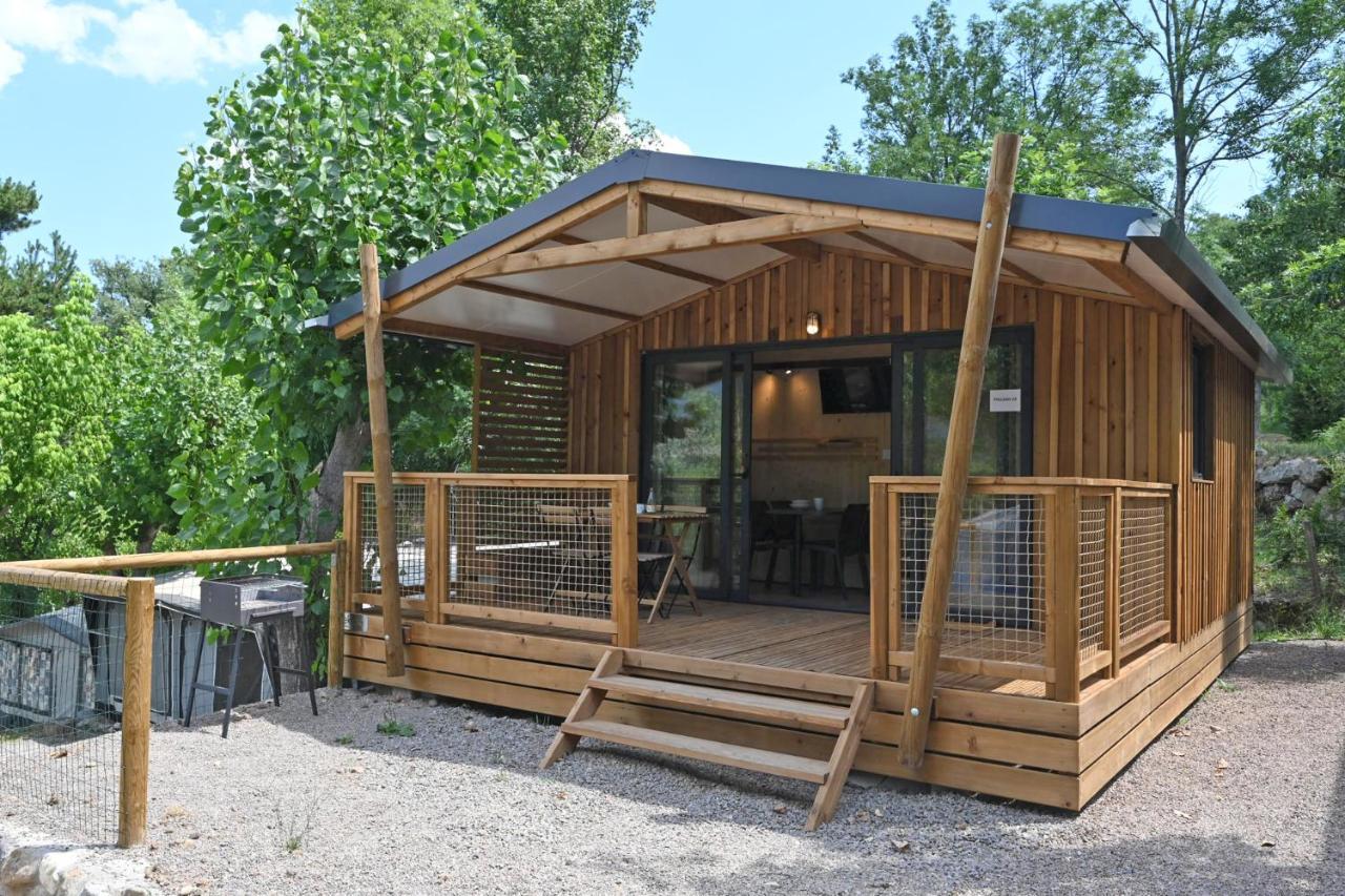 Bungalows Del Camping Pedraforca Saldés Dış mekan fotoğraf