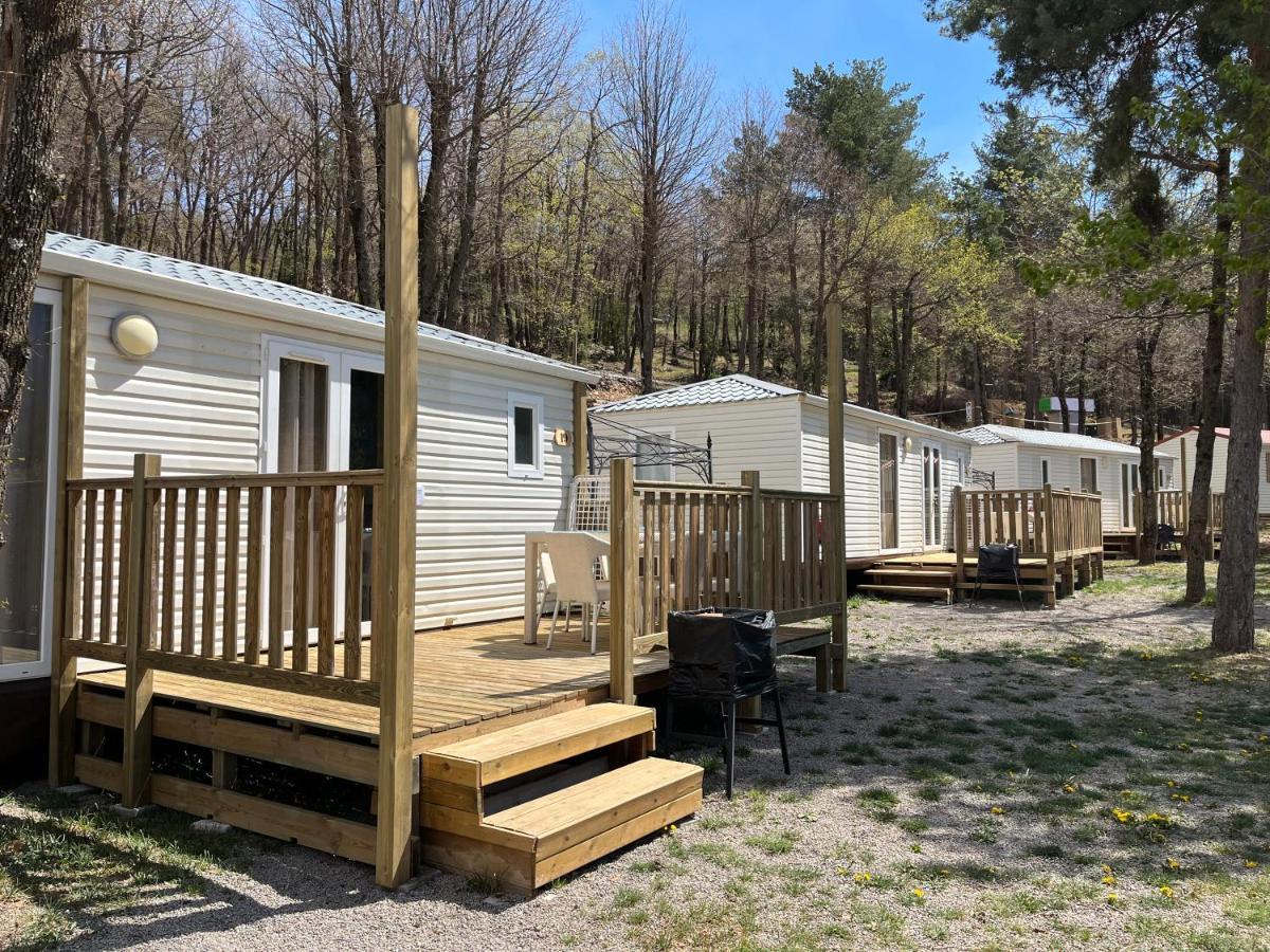 Bungalows Del Camping Pedraforca Saldés Dış mekan fotoğraf