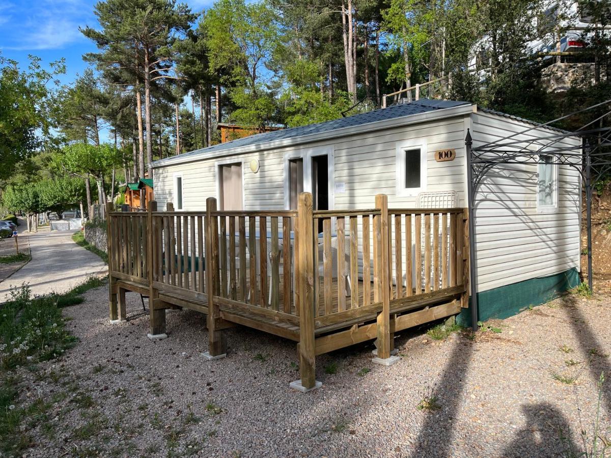 Bungalows Del Camping Pedraforca Saldés Dış mekan fotoğraf