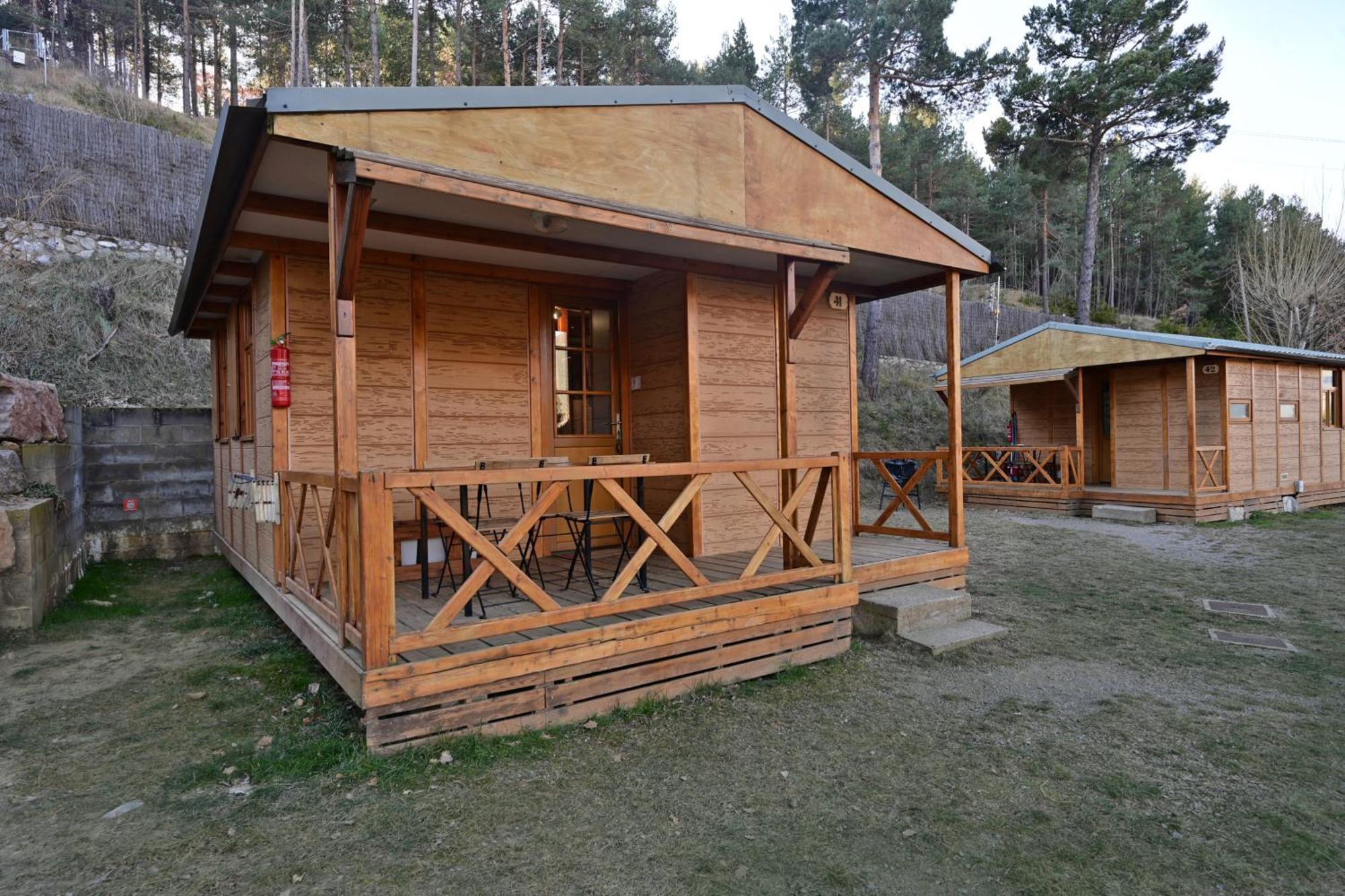 Bungalows Del Camping Pedraforca Saldés Oda fotoğraf
