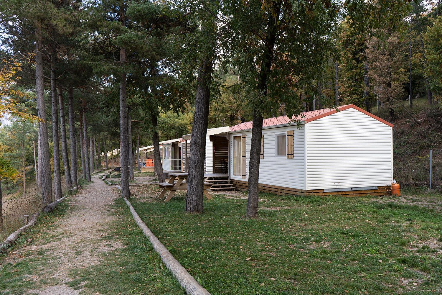 Bungalows Del Camping Pedraforca Saldés Oda fotoğraf