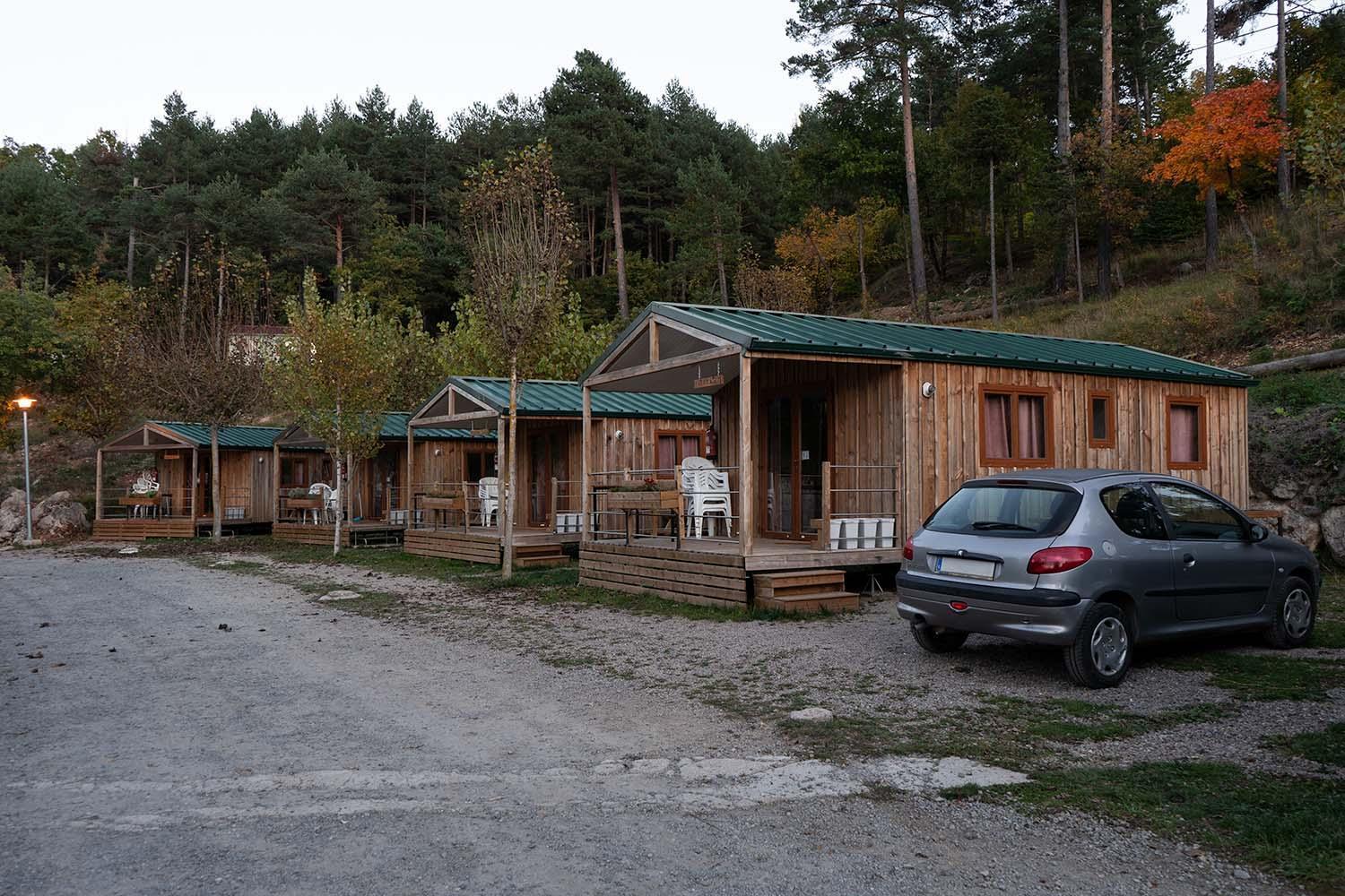 Bungalows Del Camping Pedraforca Saldés Oda fotoğraf